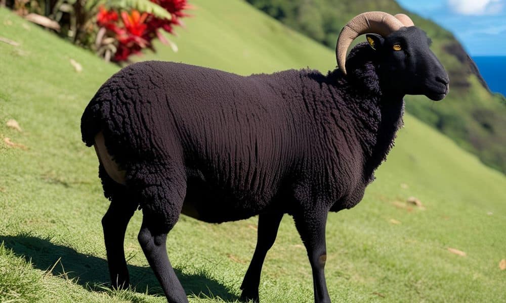 Black Hawaiian Sheep for Sale in Fredericksburg Texas