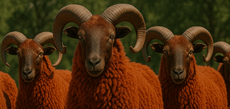 Red Sheep For Sale In Fredericksburg Texas | Avery Ridge Ranch