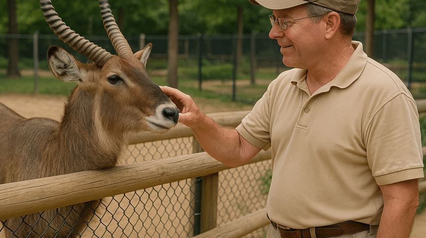 fredericksburg texas waterbuck zoo petting