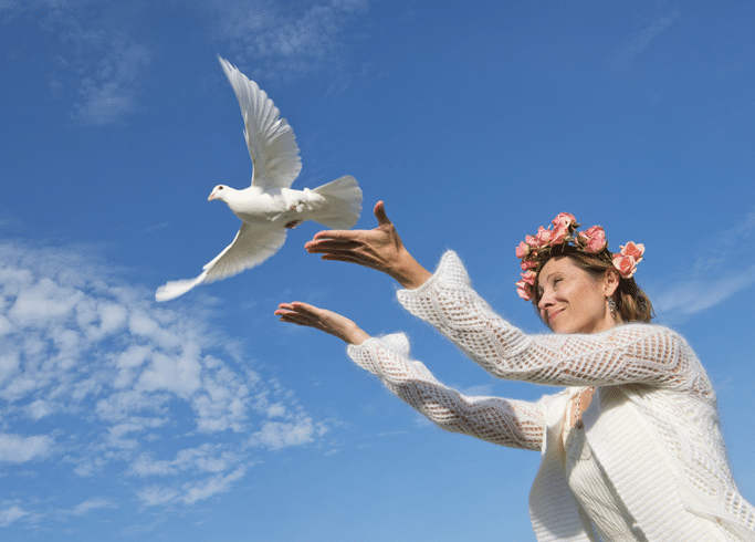 why families love our dove petting zone